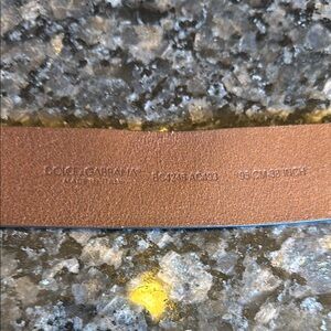 Dolce & Gabbana belt